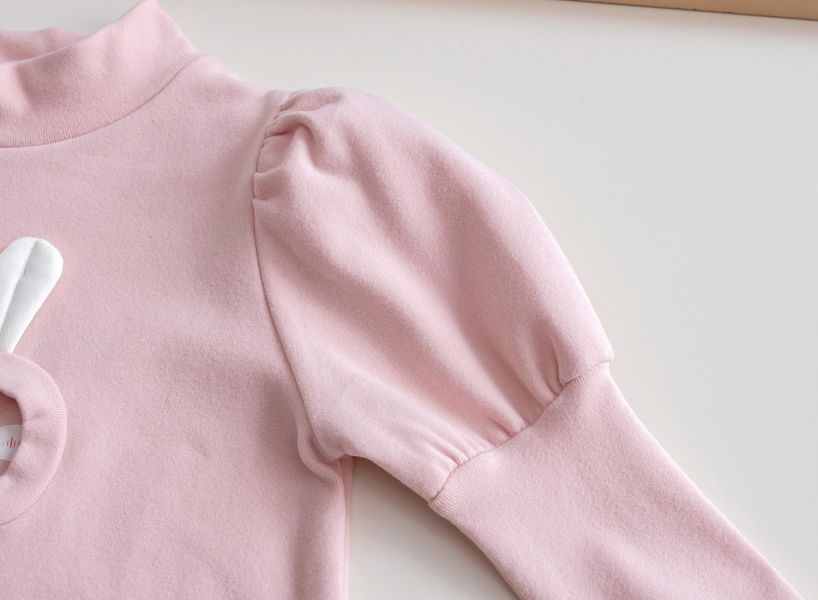 女童可愛兔子立體 長袖上衣