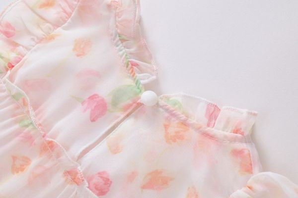【現貨】女童碎花無袖洋裝 連身裙 