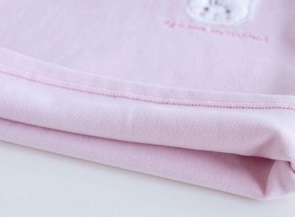 【現貨】女童加絨加厚 蕾絲 可愛小熊 保暖內搭上衣 