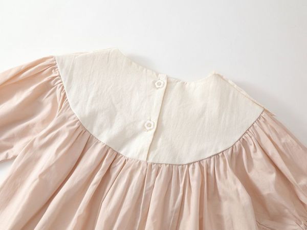 【現貨】女童碎花 泡泡袖 短袖洋裝 連身裙 