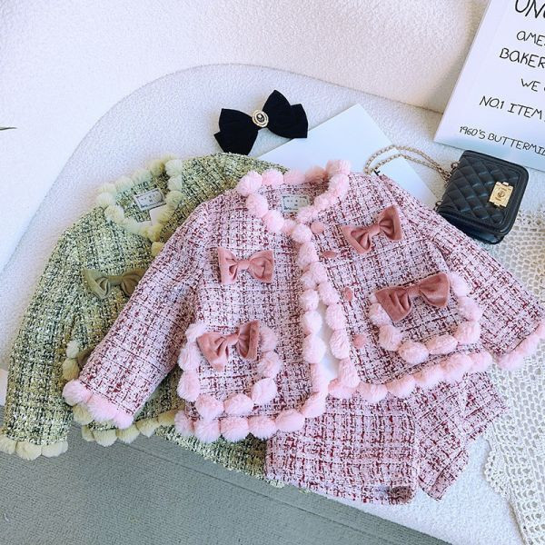 【現貨】女童小鄉風套裝 外套+短褲 