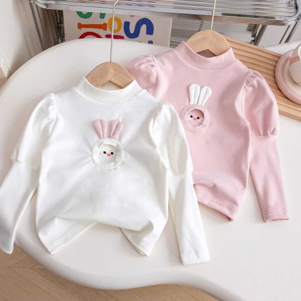 女童可愛兔子立體 長袖上衣