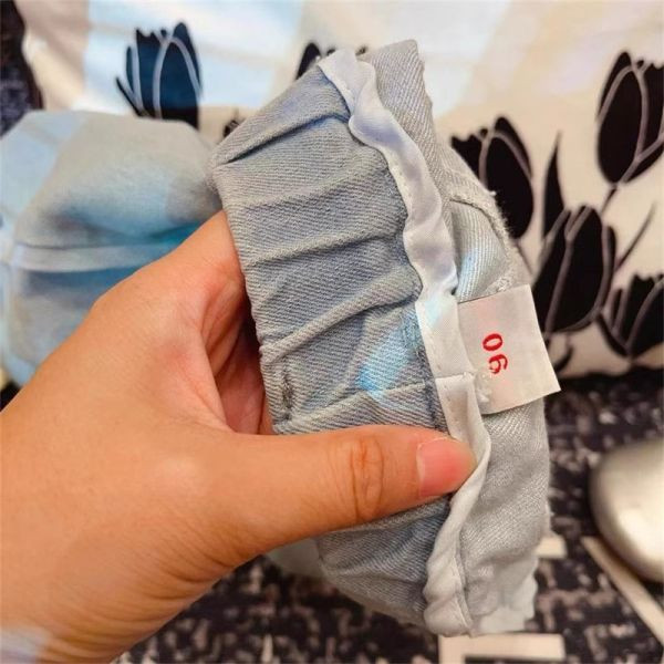 【現貨】女童愛心刺繡 牛仔長褲 喇叭長褲 