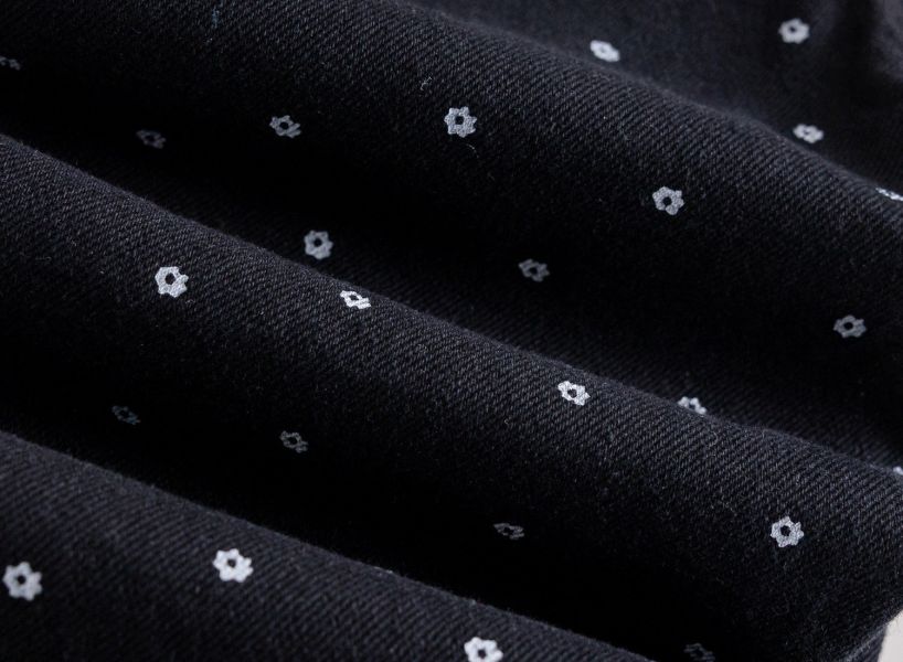 女童點點休閒長褲 蕾絲拼接 長褲