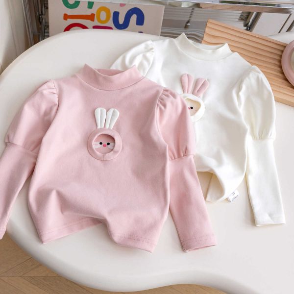 女童可愛兔子立體 長袖上衣