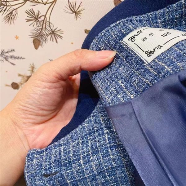 【現貨】女童小香風套裝 外套+半身裙 