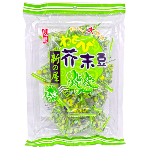 良澔芥末豆180g-全素 