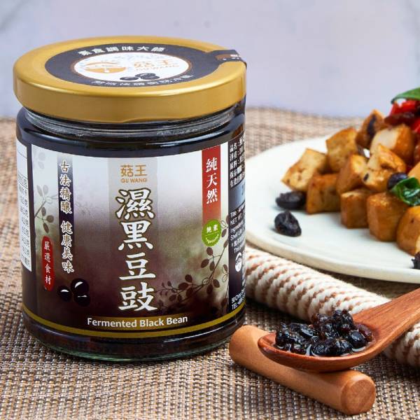 菇王濕黑豆豉240g-全素 