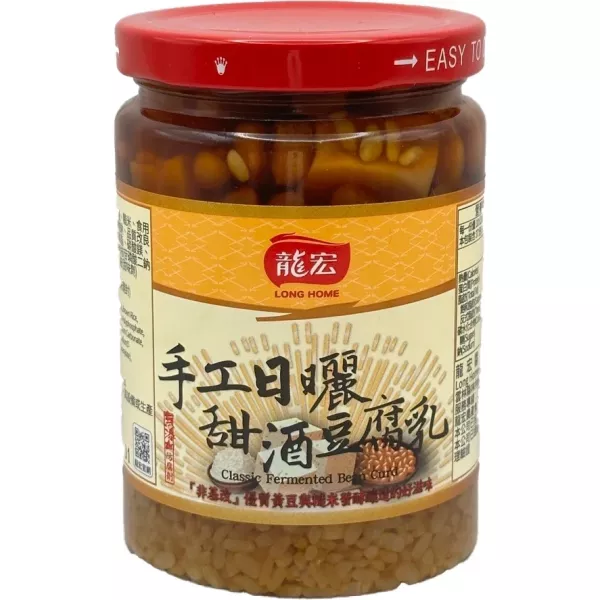 龍宏手工日曬甜酒豆腐乳370g-全素 