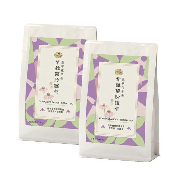 曼寧紫錐菊防護茶60g(2g*30入)-全素 