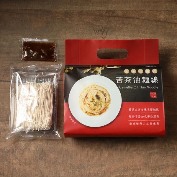 連淨苦茶油麵線(薑泥口味)4入-全素 