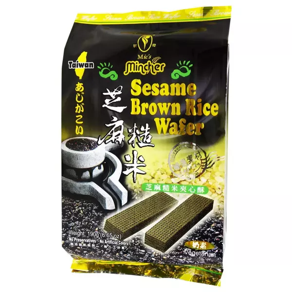 明奇芝麻糙米夾心酥190g-奶素 