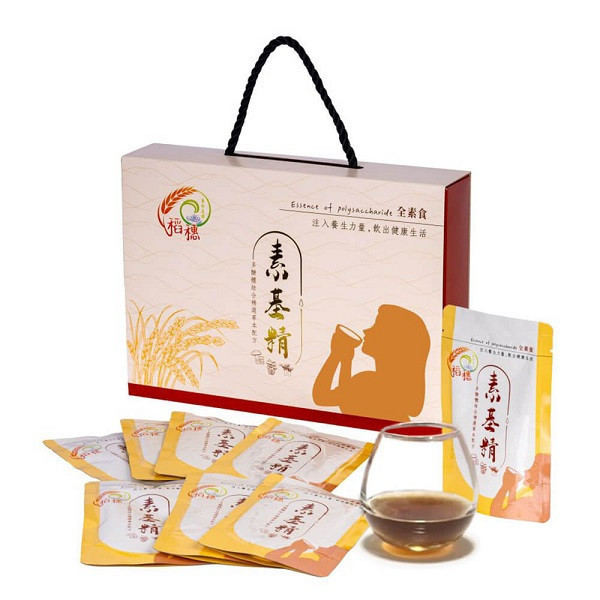 稻穗素基精60毫升8入禮盒-全素 