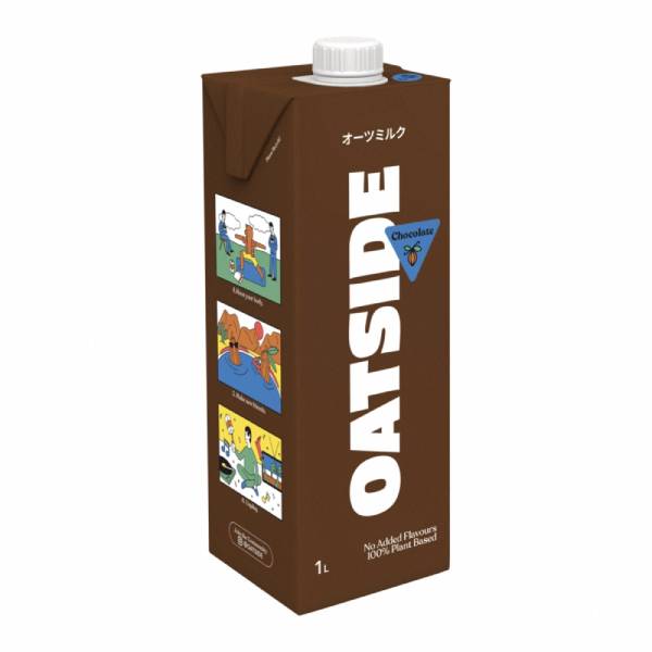 Oatside職人巧克力燕麥植物奶1L-全素 