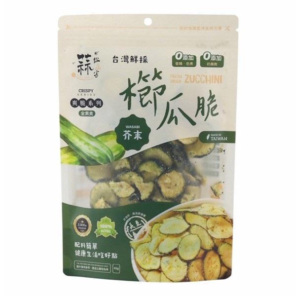 蒜你厲害櫛瓜脆片（芥末）45g-全素 
