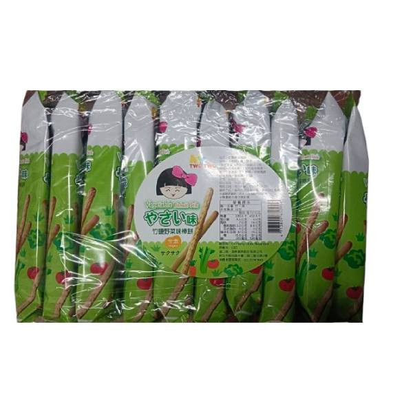 TWO TWO竹鹽野菜棒餅50g-全素 