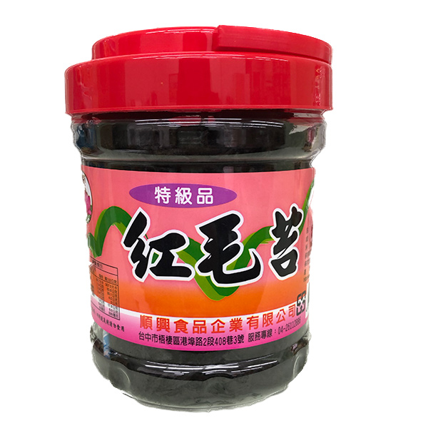 順興特級紅毛苔120g-全素 