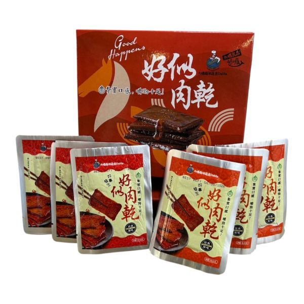 大瑪好似肉乾馬年小禮盒(12入)-全素 
