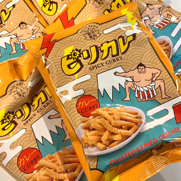 京都天狗香辣咖哩風味餅乾-全素
