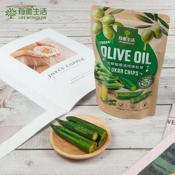有橄生活初榨橄欖油純味秋葵 50g-全素 