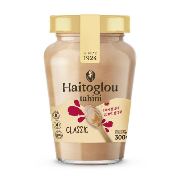 雅典細滑純芝麻醬(TAHINI)300g-全素 TAHINI, 中東芝麻醬