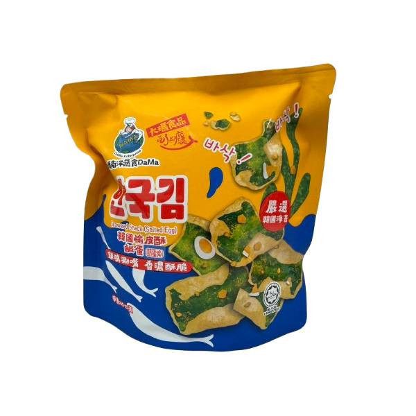 大瑪韓國愉皮酥(鹹蛋)45g-蛋奶素 
