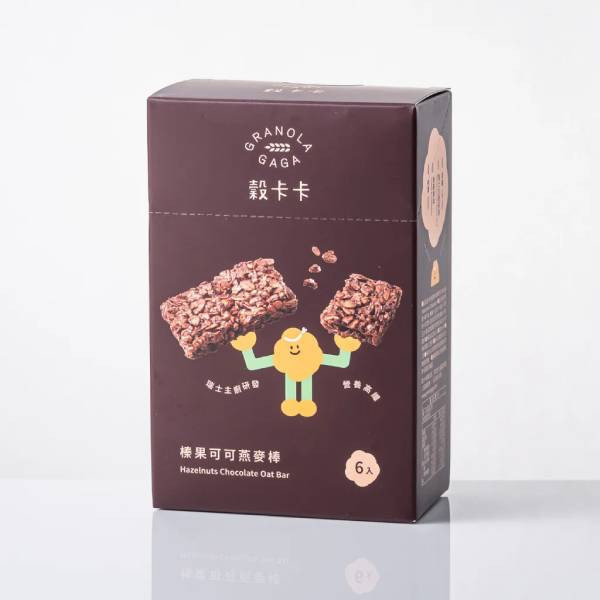 穀卡卡燕麥棒(榛果巧克力)26g*6-全素 