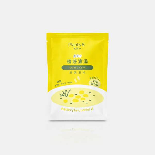 Plants高蛋白植感濃湯(田園玉米)35g-全素 