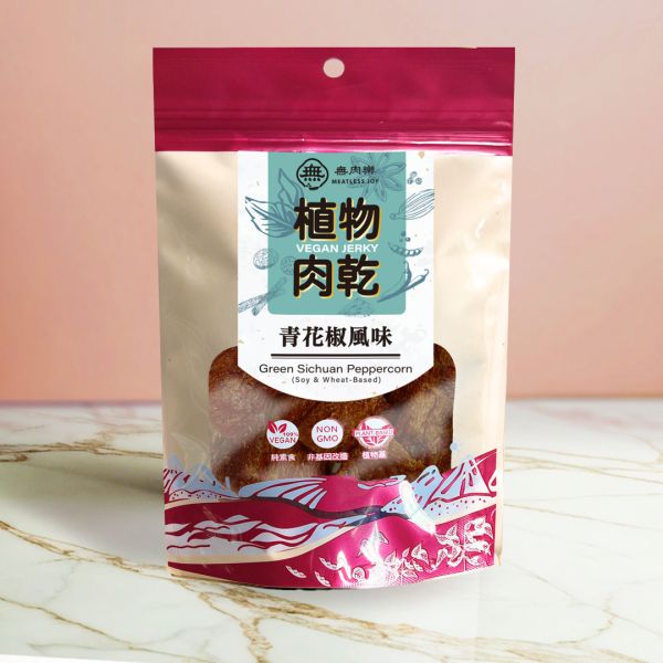 無肉樂植物肉乾(青花椒風味)120g-全素 