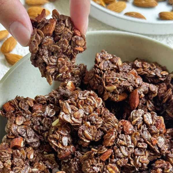 穀卡卡經典燕麥脆片(杏仁巧克力)200g-全素 