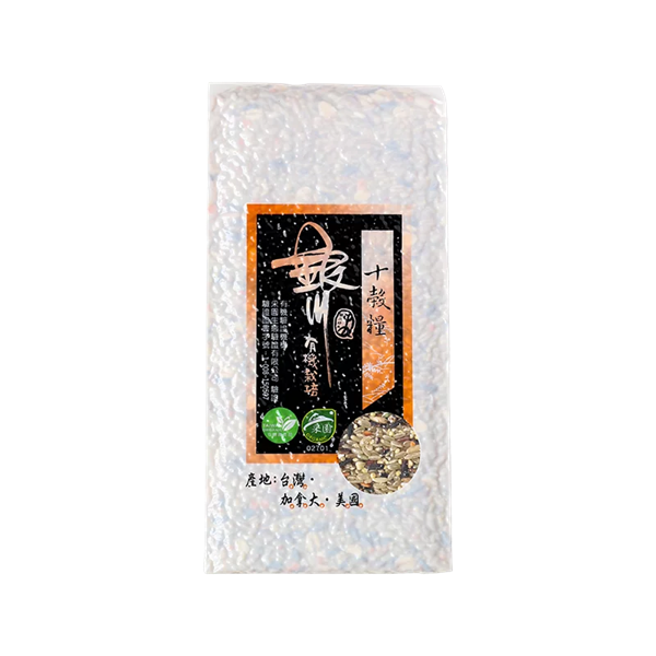 銀川有機十穀糧900g-全素 