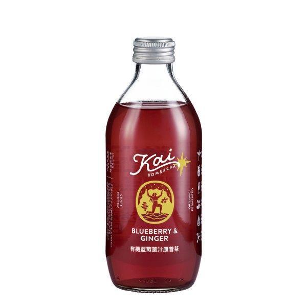 Kai康普茶(藍莓薑汁)330ml-全素 