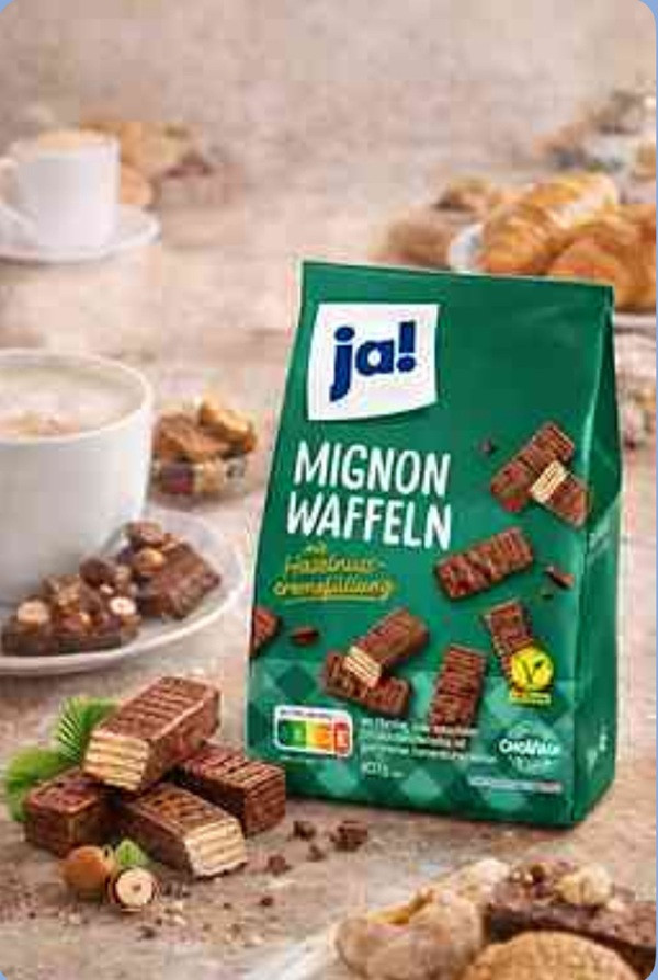 德國巧克力酥餅(榛果奶油夾心巧克力威化)400g-全素 