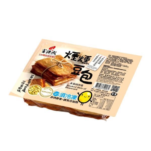 富源成非基改煙燻豆包300g-全素 