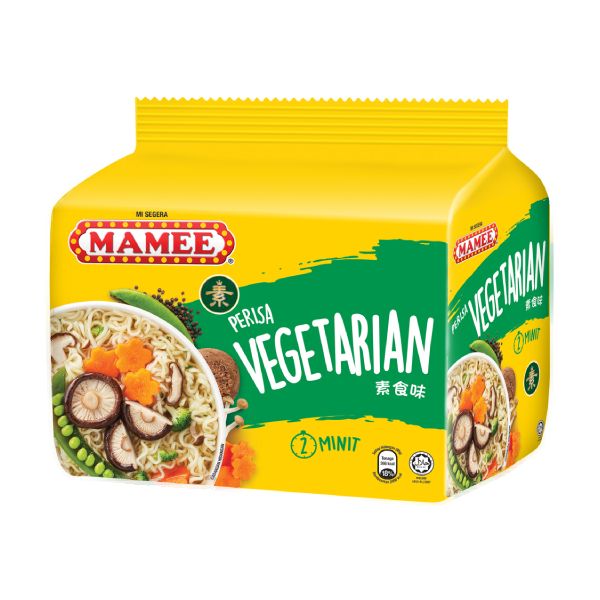 MAMEE純素食麵80g*5入-全素 