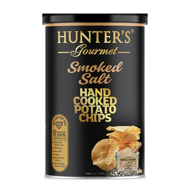 Hunter's Gourmet亨特手工洋芋片(煙燻鹽味)150g-全素 