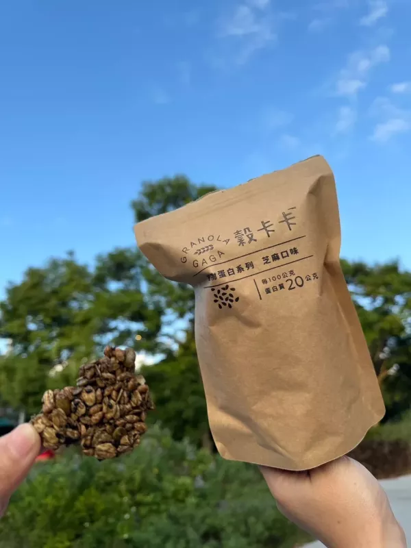 穀卡卡蛋白燕麥脆片(黑芝麻口味)150g-全素 