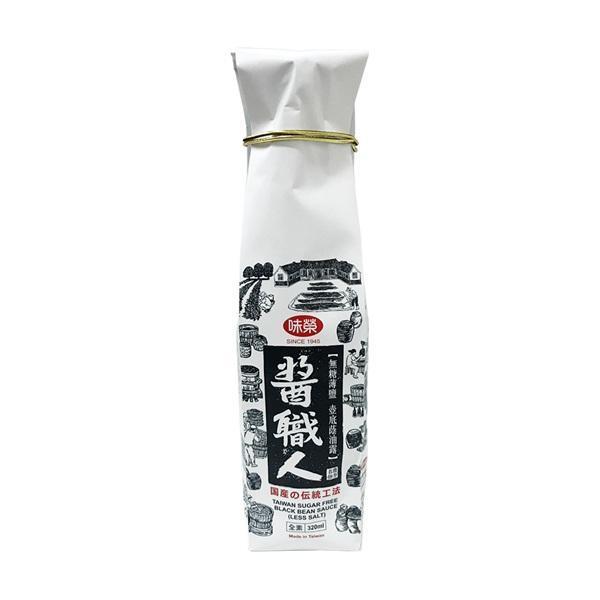 味榮醬職人國產無糖添加薄鹽黑豆蔭油露320ml-全素 
