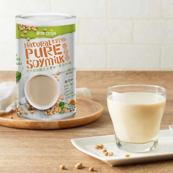 歐特自然栽培醇豆豆漿粉(零添加糖)350g-全素 