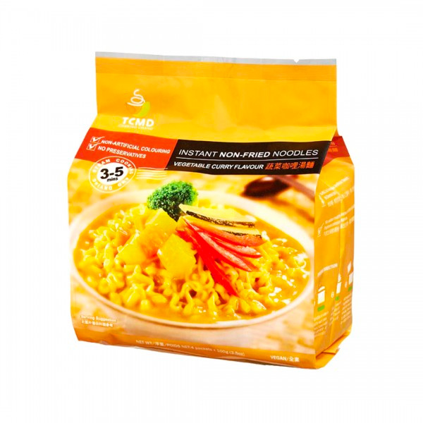承昌蔬菜咖哩湯麵100g*4包-全素 