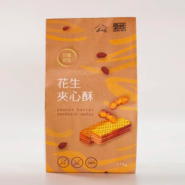 東和花生夾心酥176g-全素 