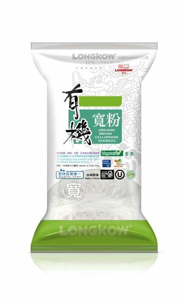 龍口有機粉絲175g-全素 