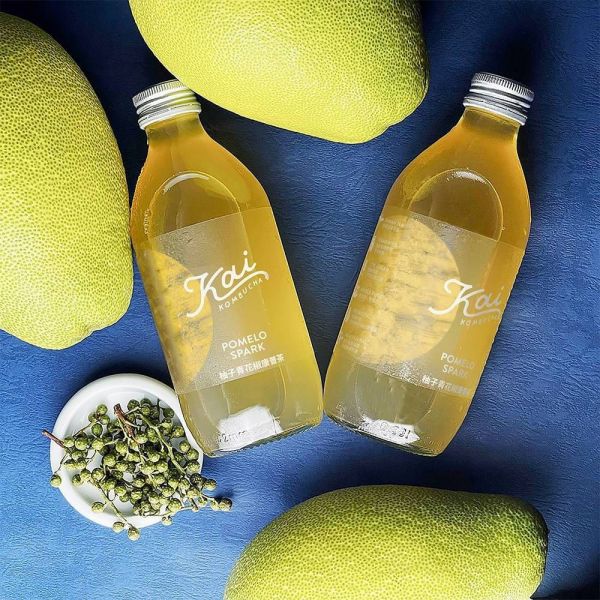 Kai康普茶(柚子青花椒)330ml-全素 