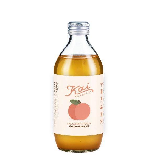 Kai拉拉山水蜜桃康普茶330ml-全素 