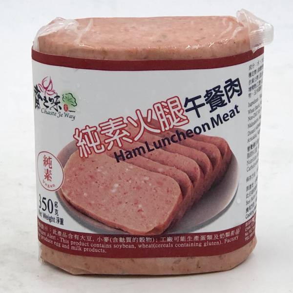 齋之味純素火腿午餐肉350g-全素 