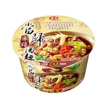 味王巧食齋當歸藥膳湯麵85g(碗裝)-全素 
