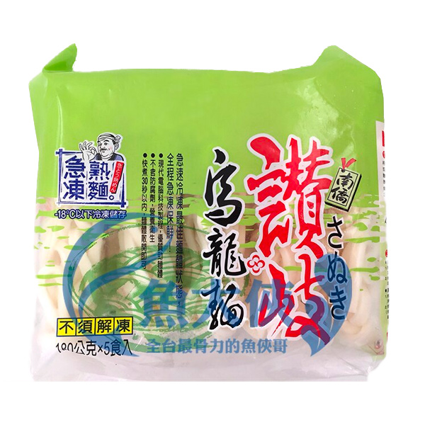 讚岐烏龍麵180g五片-全素 