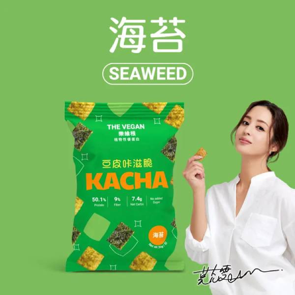 KACHA豆皮咔滋脆(海苔口味)30g-全素 