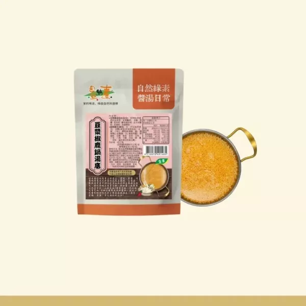 自然緣素豆漿椒麻鍋湯底(粉包)65g-全素 