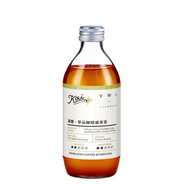 Kai晨露.單品咖啡康普茶330ml-全素 